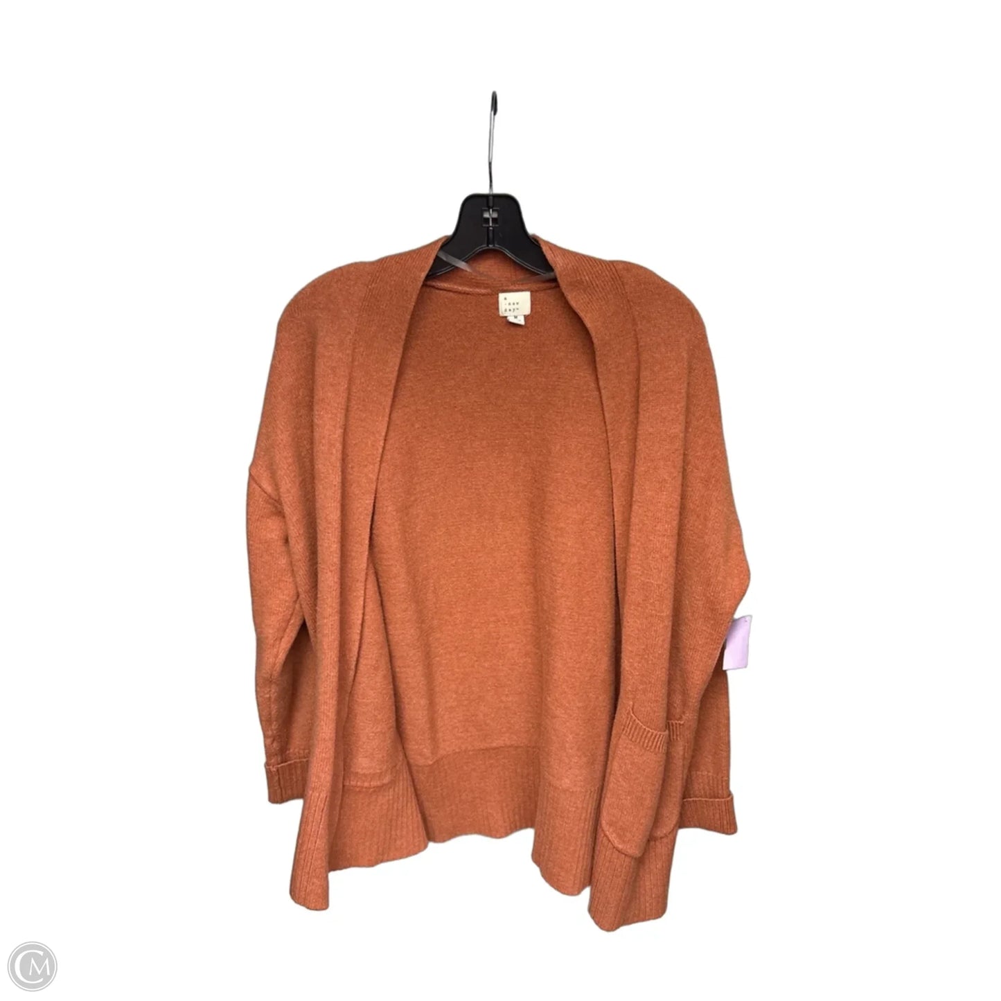 Cardigan By A New Day In Orange, Size: M