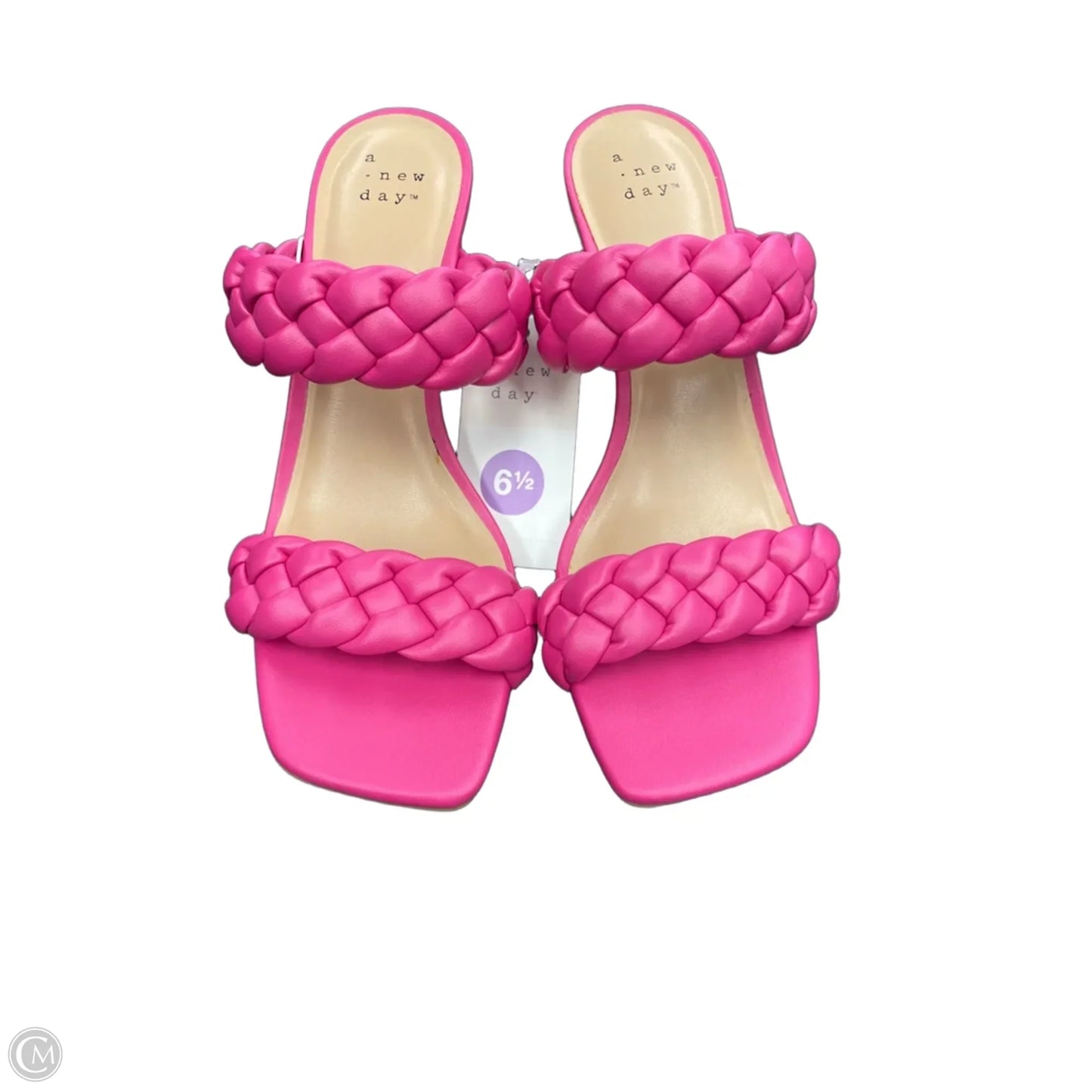 Shoes Heels Block By A New Day In Pink, Size: 6.5