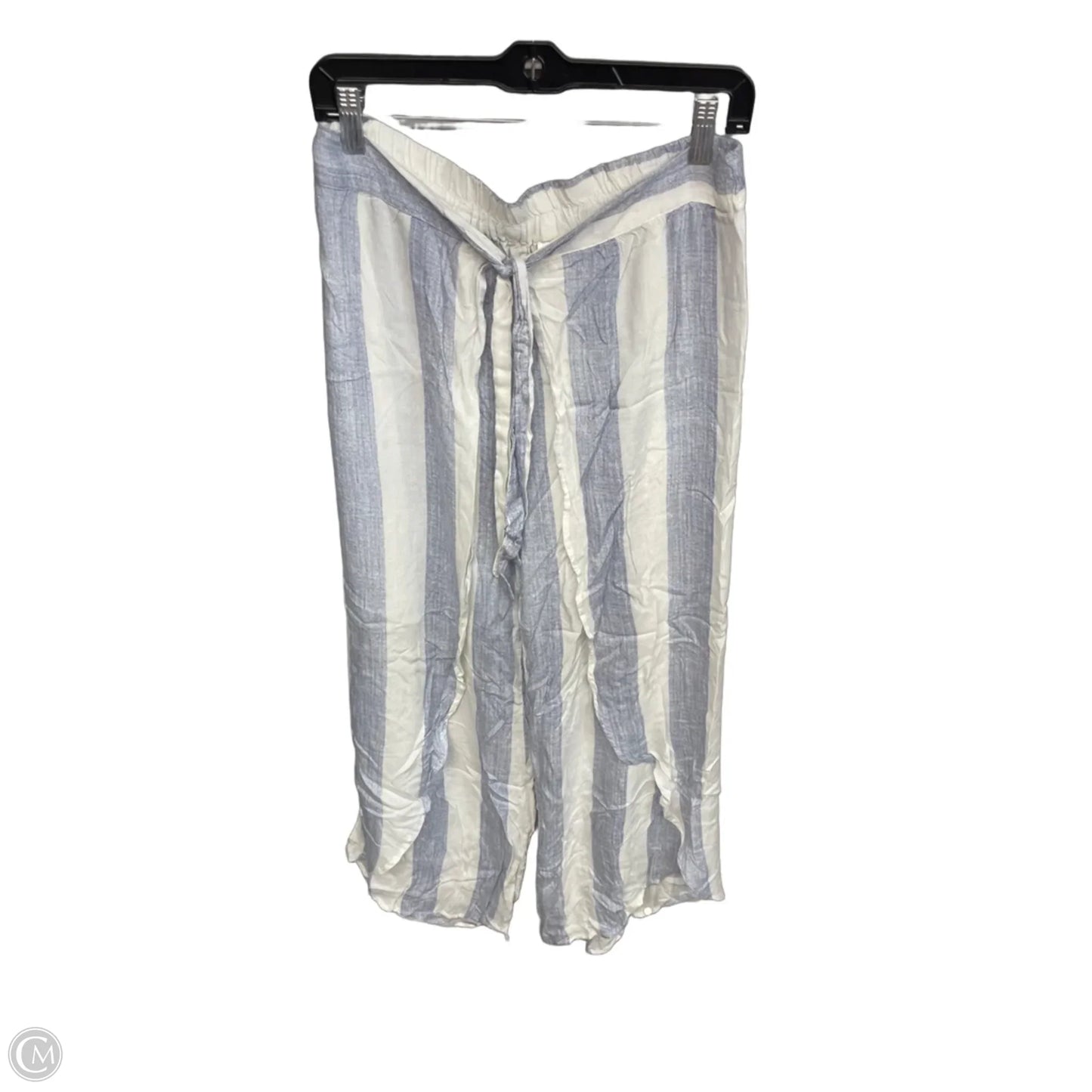 Pants Lounge By Japna In Blue & White, Size: L