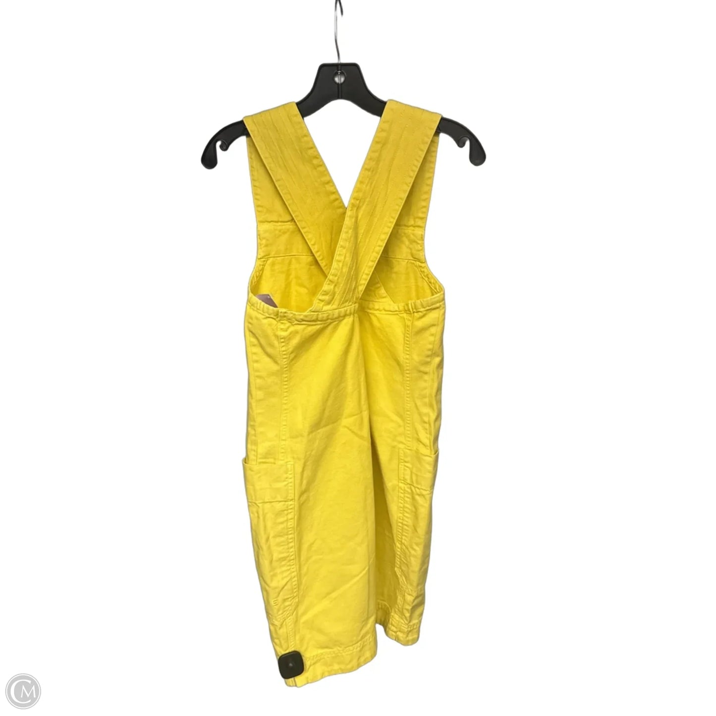 Dress Casual Short By Evereve In Yellow, Size: Xxs