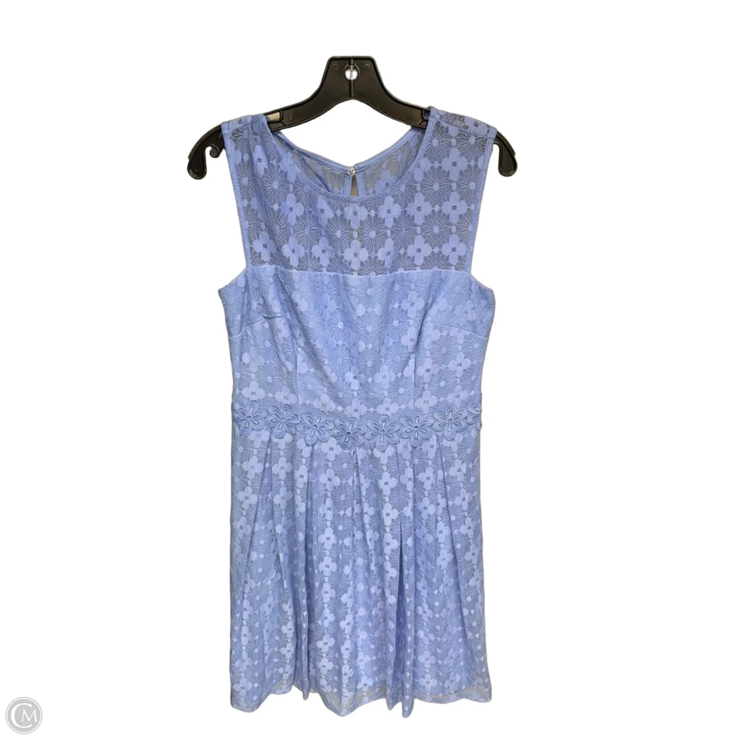 Dress Party Midi By London Times In Blue, Size: 10
