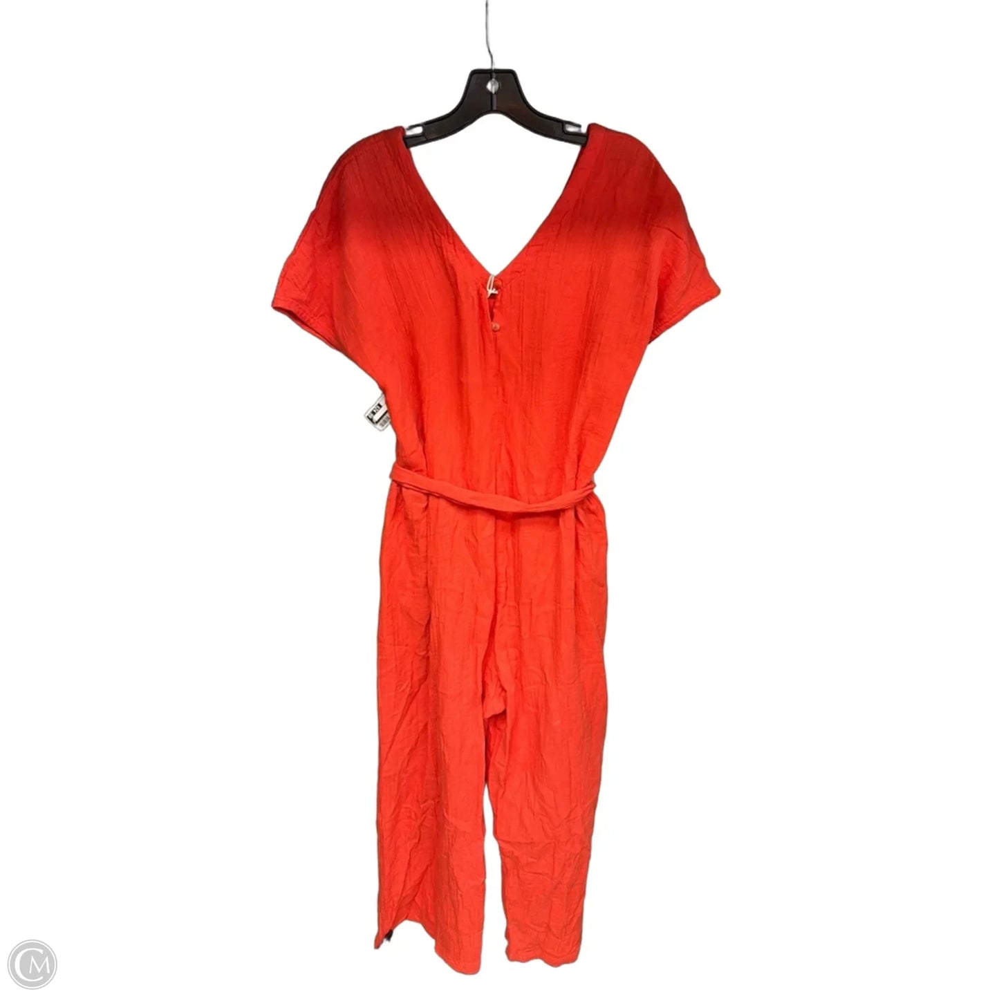 Jumpsuit By Pact In Orange, Size: L