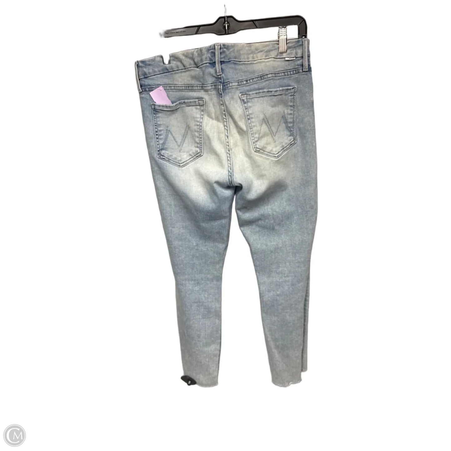 Jeans Skinny By Mother In Blue Denim, Size: 8