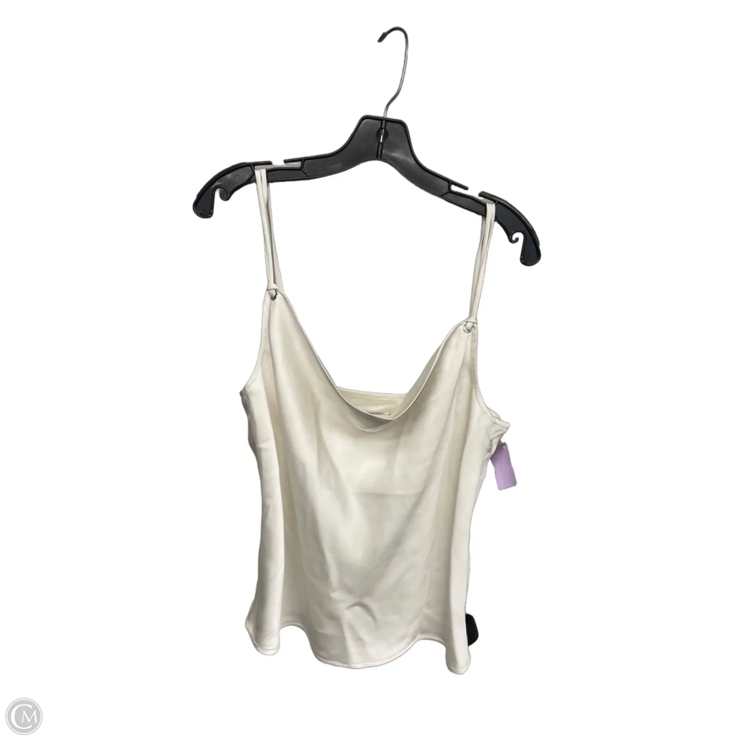 Top Sleeveless By Calvin Klein In Ivory, Size: M