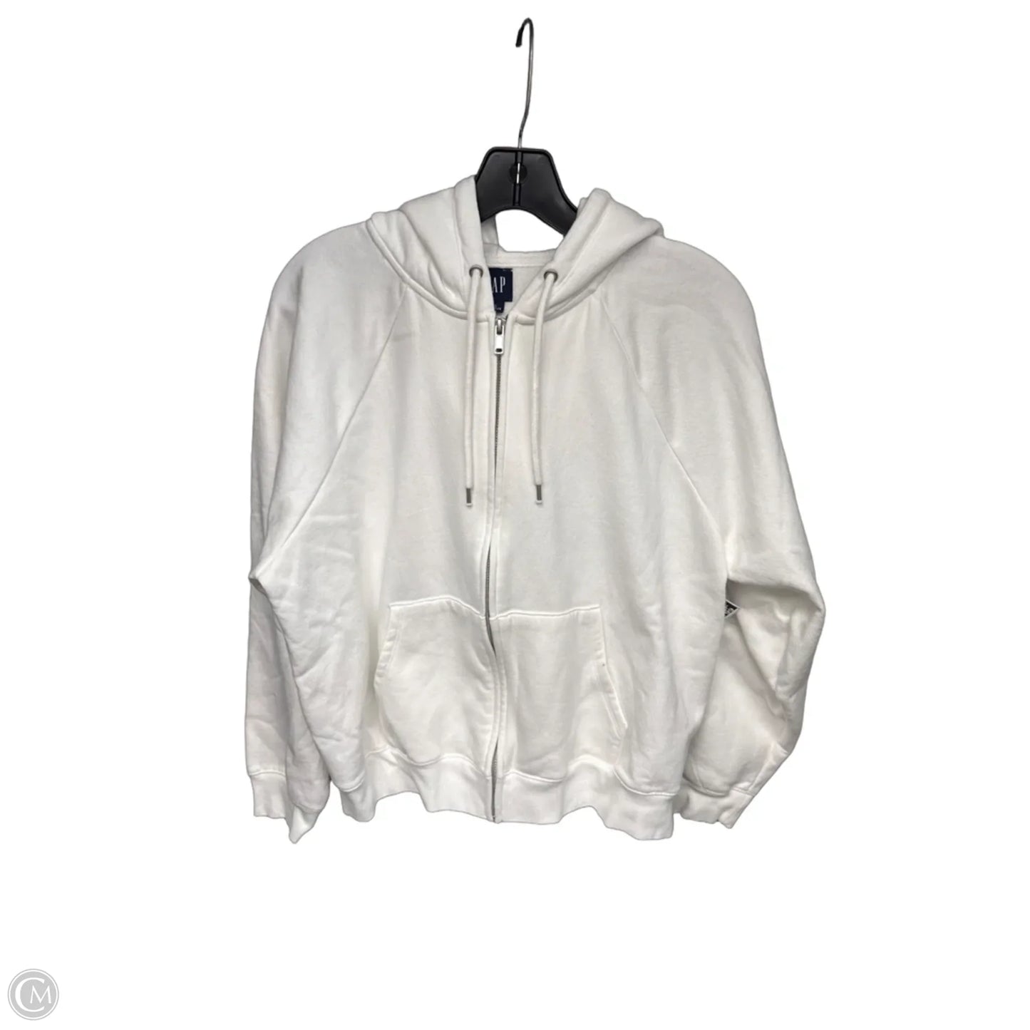 Sweater By Gap In White, Size: L