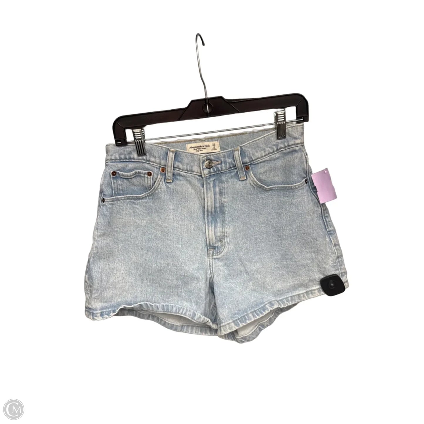 Shorts By Abercrombie And Fitch In Blue Denim, Size: 4