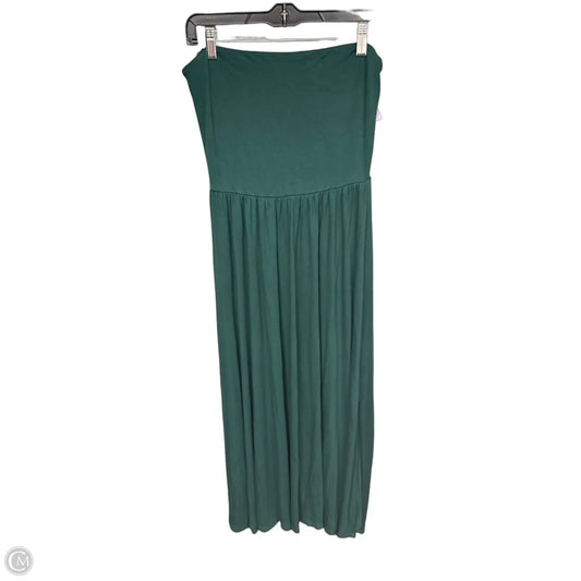 Dress Casual Maxi By Gap In Green, Size: M