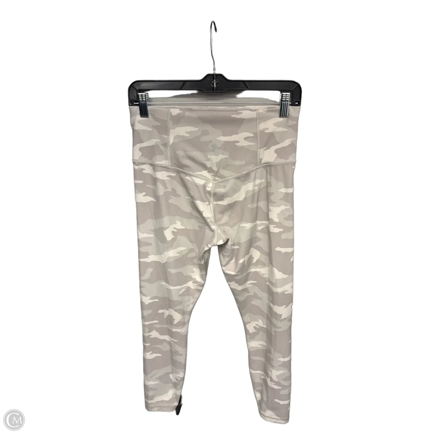 Athletic Leggings By Athleta In White, Size: M