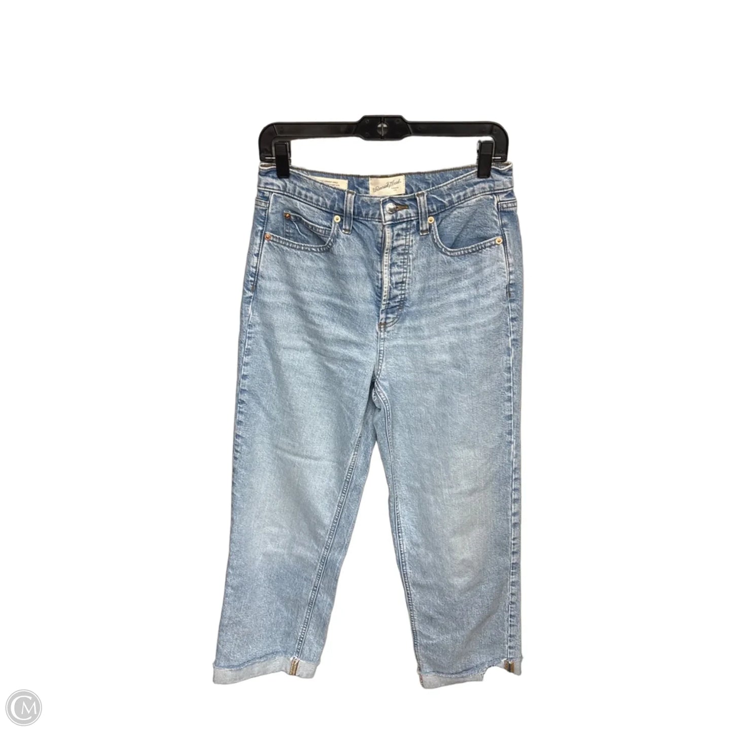 Jeans Straight By Universal Thread In Blue Denim, Size: 6