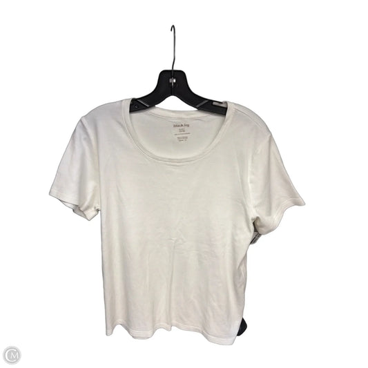 Top Short Sleeve By White Stag In White, Size: Xl