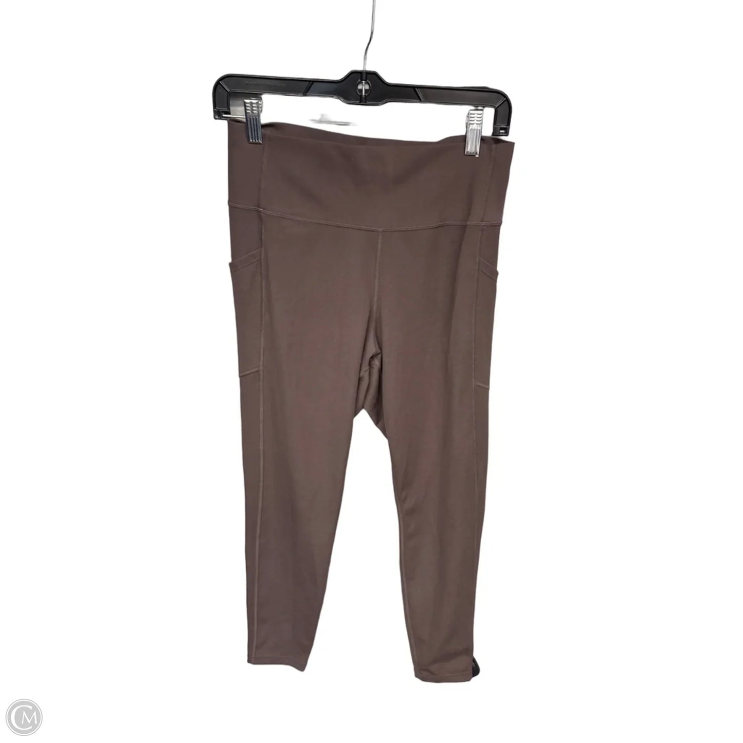 Athletic Leggings By Gapfit In Brown, Size: L