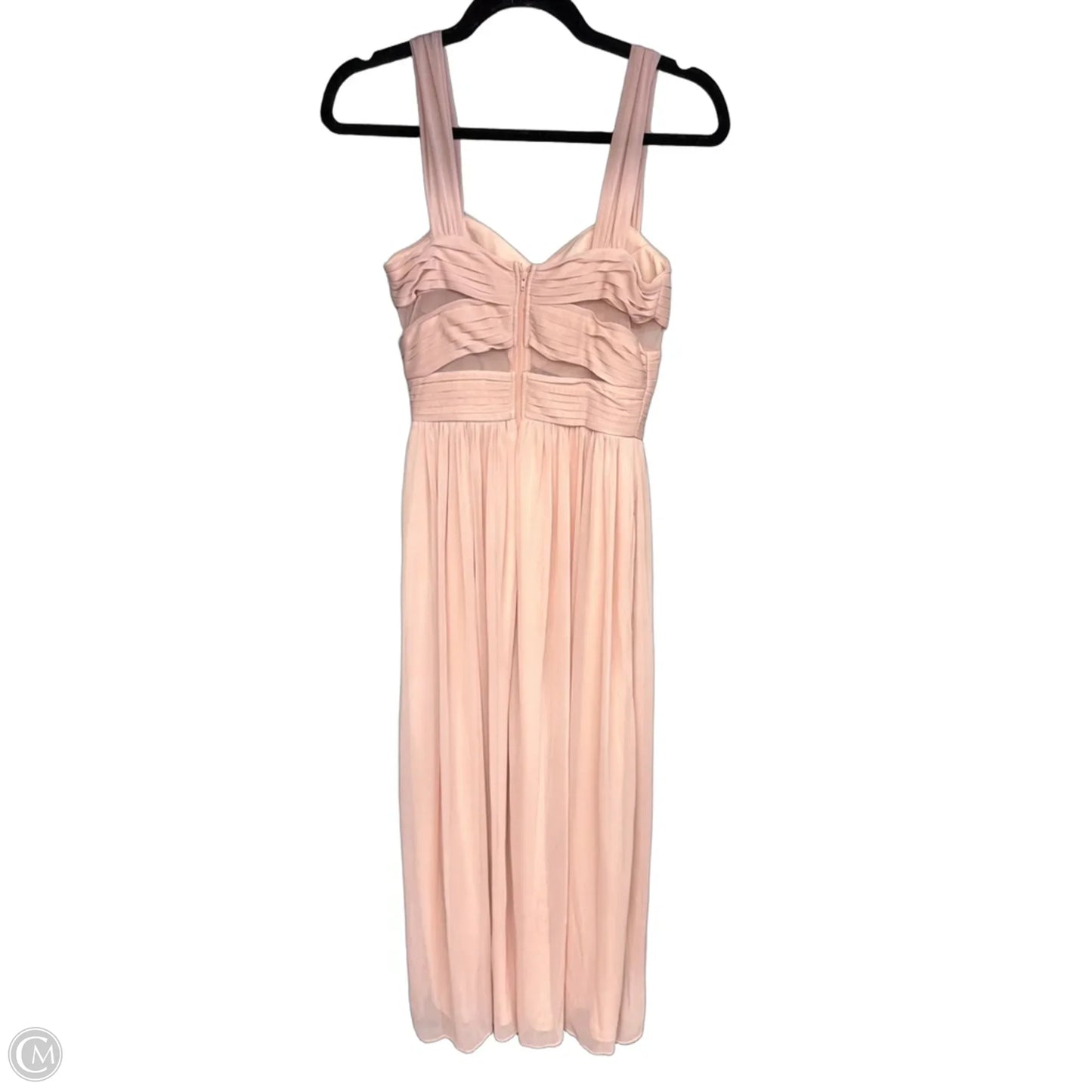 Dress Party Long By Clothes Mentor In Pink, Size: Xs