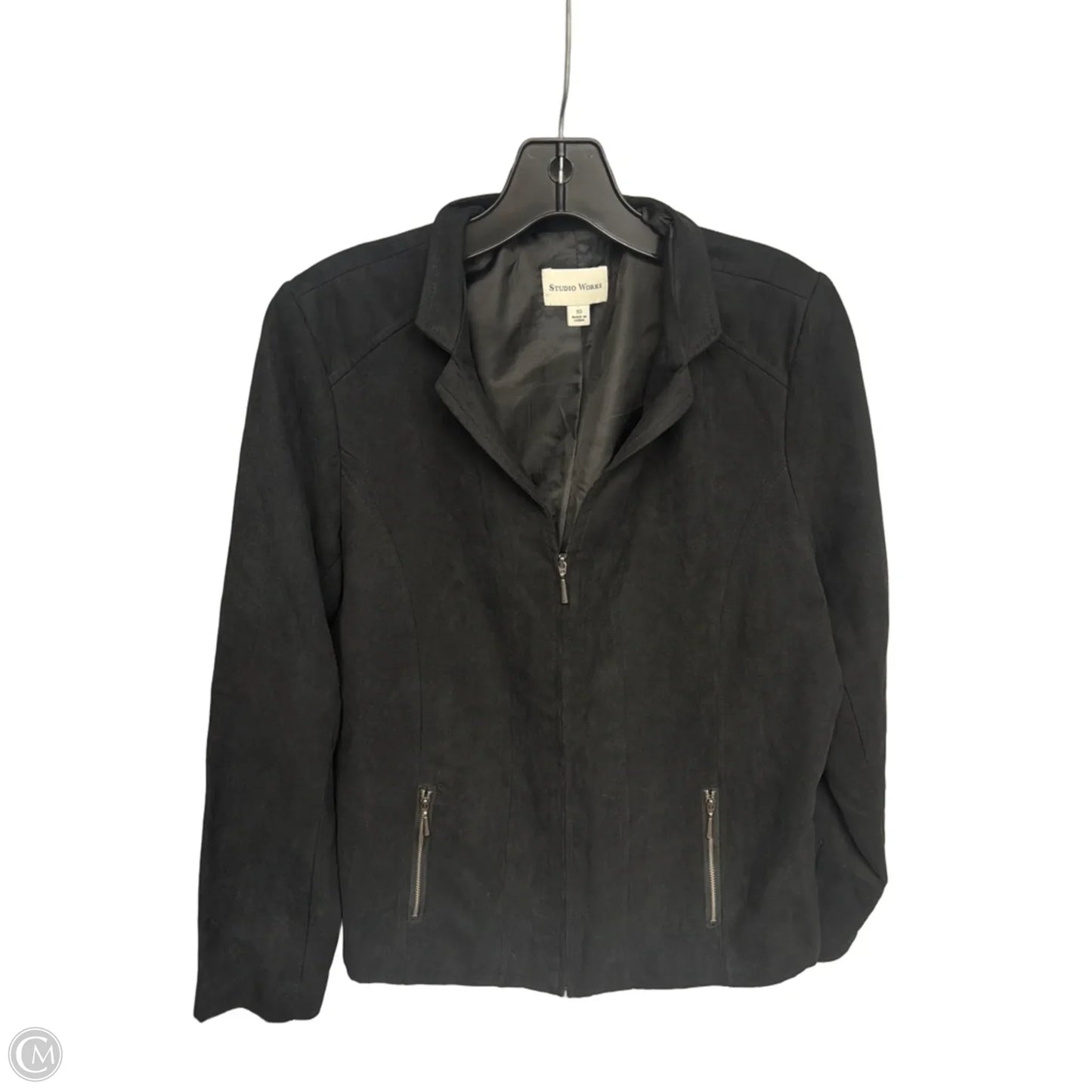 Jacket Other By Studio Works In Black, Size: 10