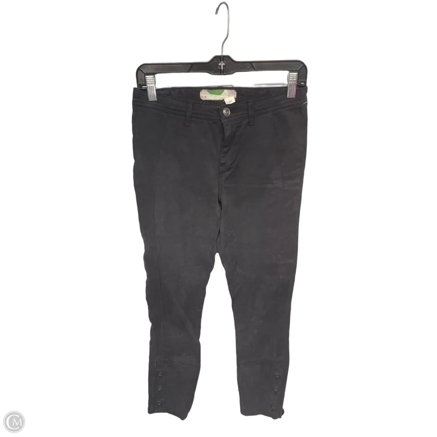 Pants Cropped By Anthropologie In Black, Size: 26