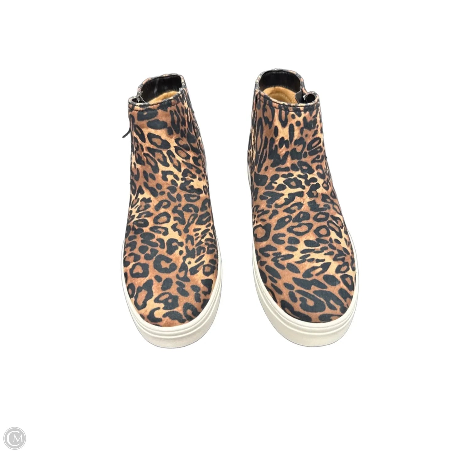 Boots Ankle Flats By Naturalizer In Animal Print, Size: 7