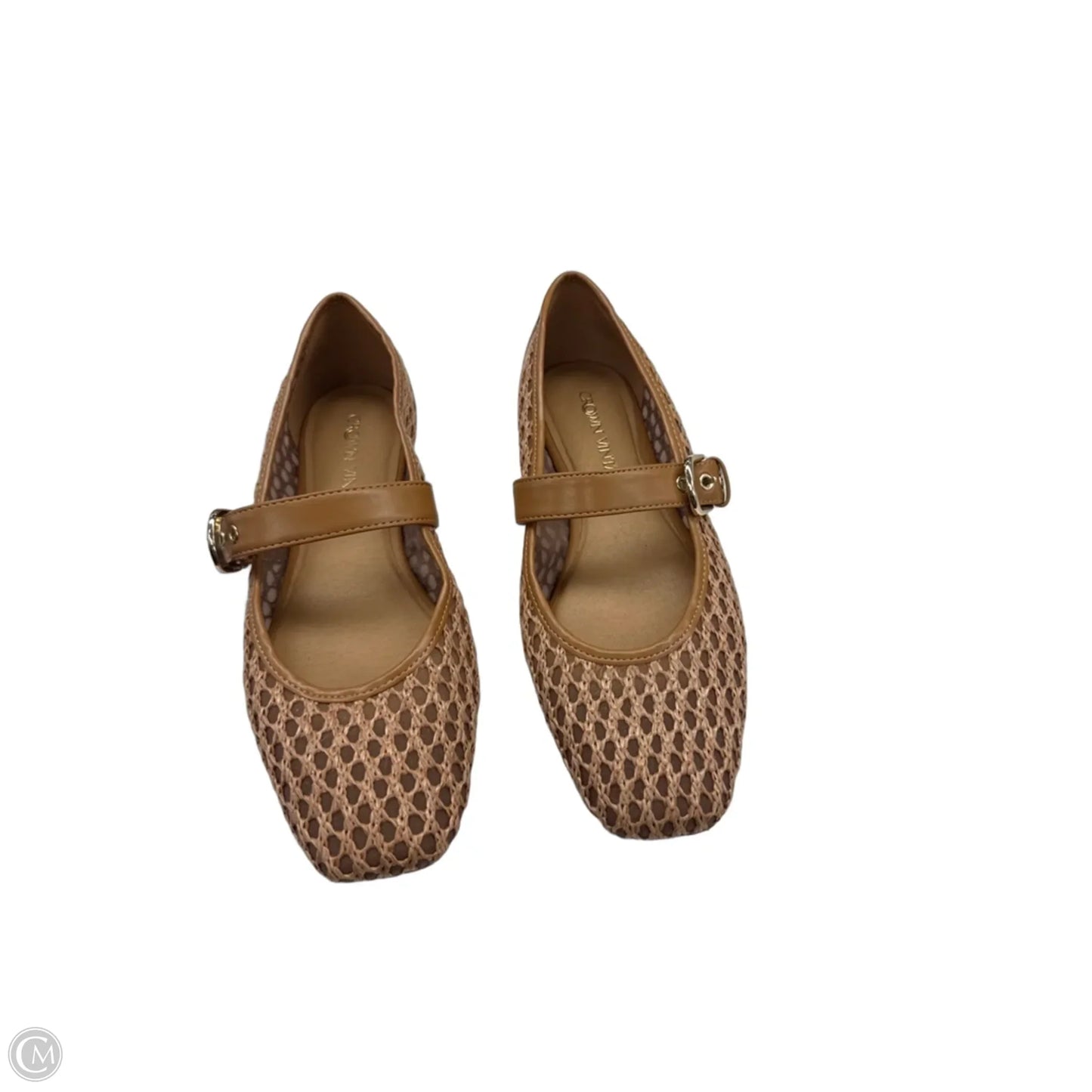 Shoes Flats By Crown Vintage In Tan, Size: 9
