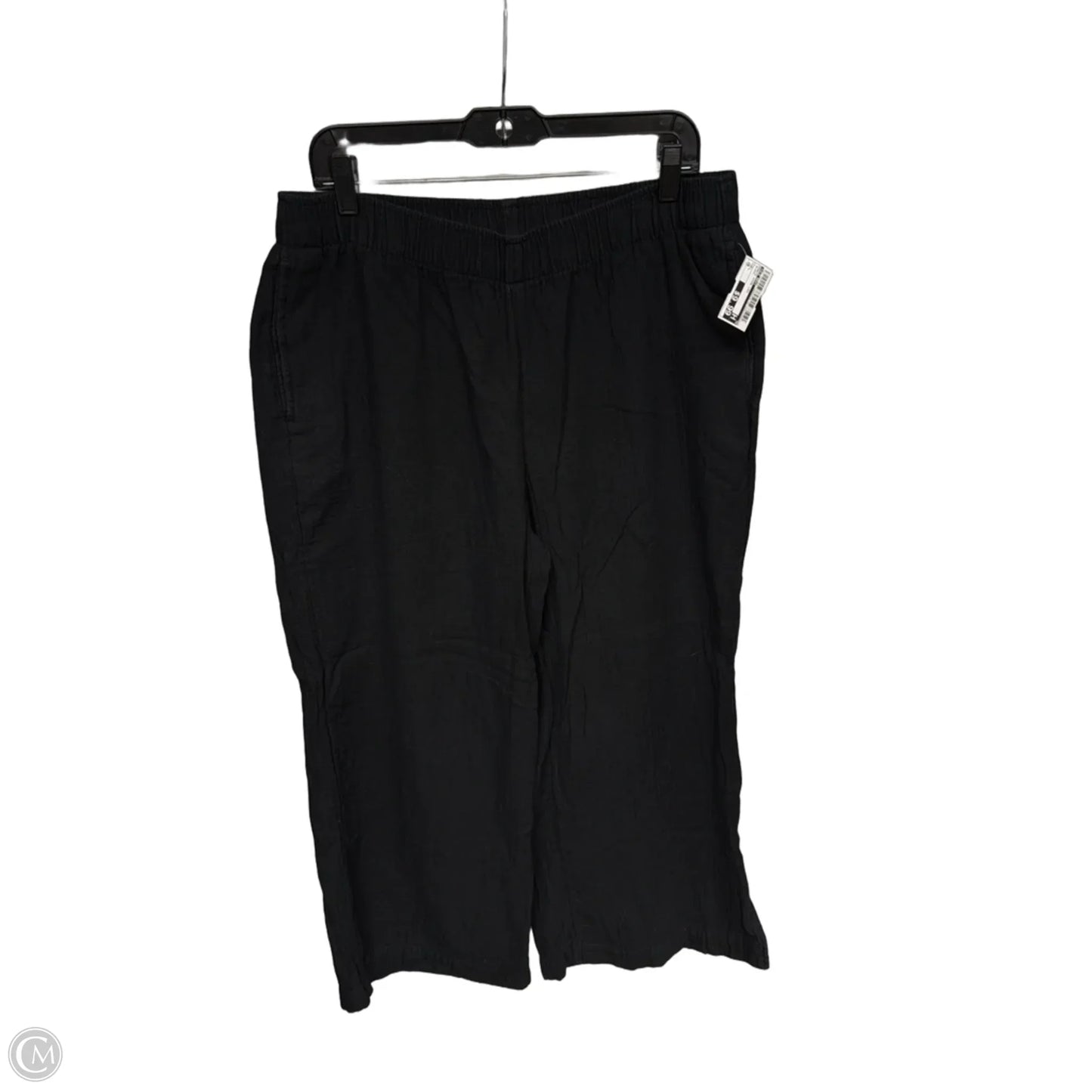 Pants Wide Leg By Old Navy In Black, Size: L