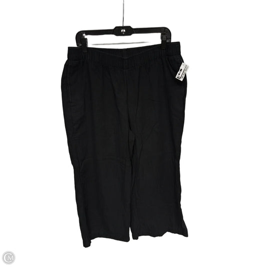 Pants Wide Leg By Old Navy In Black, Size: L