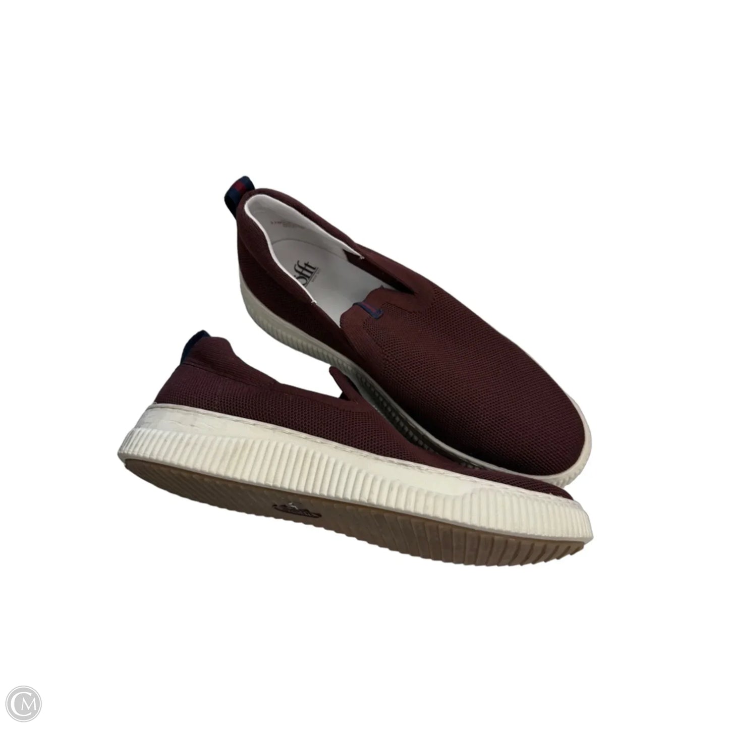 Shoes Sneakers By Sofft In Maroon, Size: 9.5