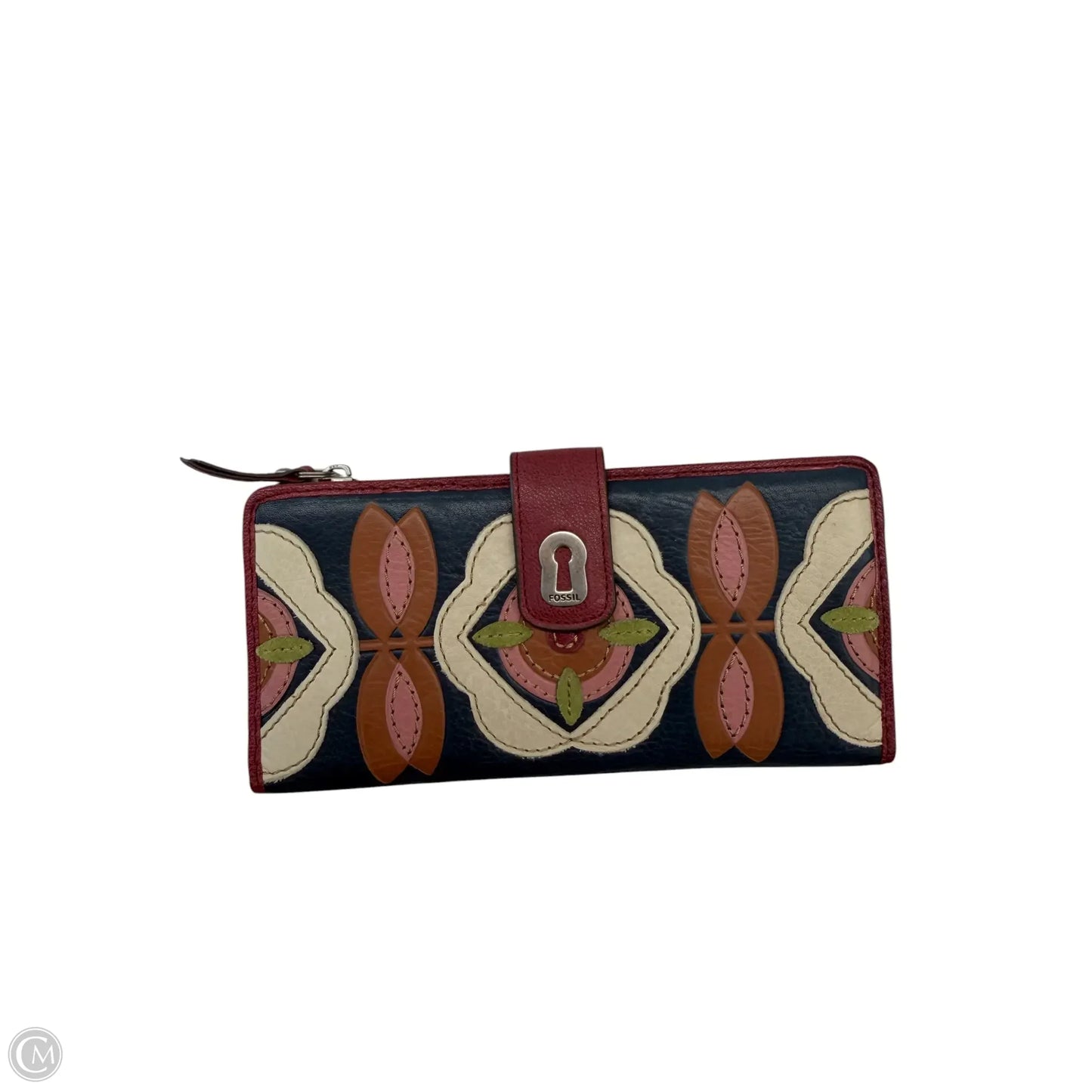 Wallet By Fossil, Size: Medium