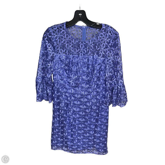 Dress Party Midi By Adrianna Papell In Purple, Size: 4