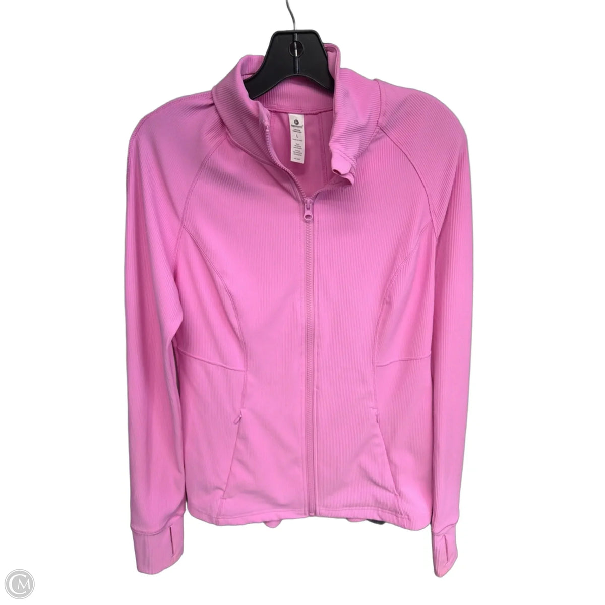 Athletic Jacket By 90 Degrees By Reflex In Pink, Size: L