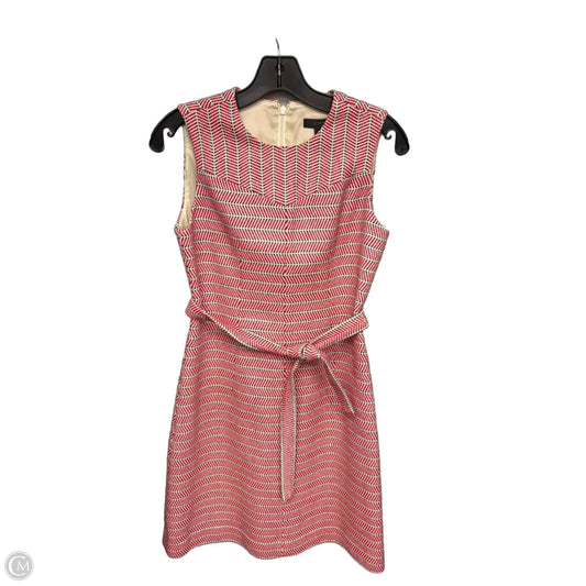 Dress Work By J. Crew In Cream & Red, Size: 0