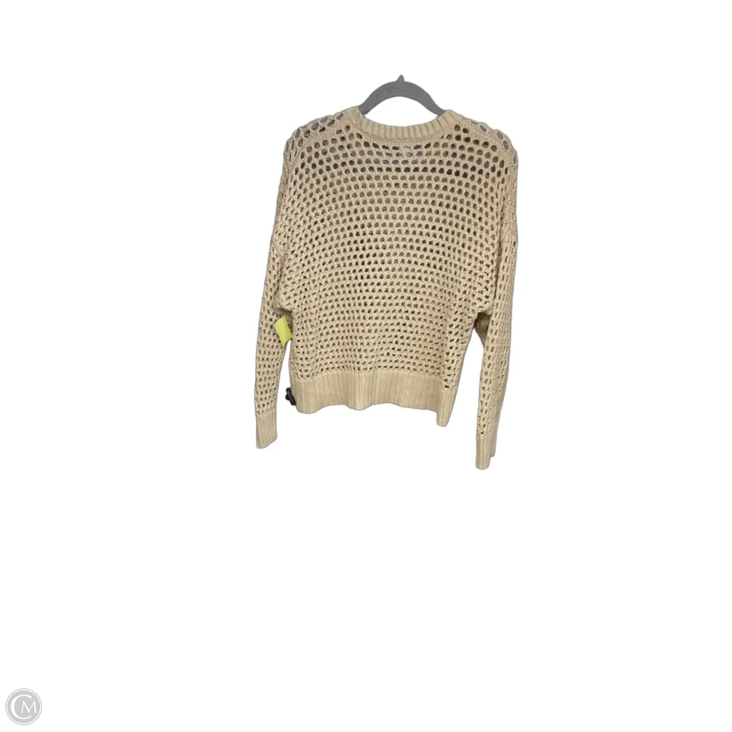 Sweater By Old Navy In Beige, Size: Lp