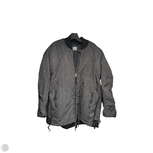 Jacket Utility By Free People In Grey, Size: Sp