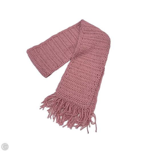 Scarf Winter By Clothes Mentor In Pink