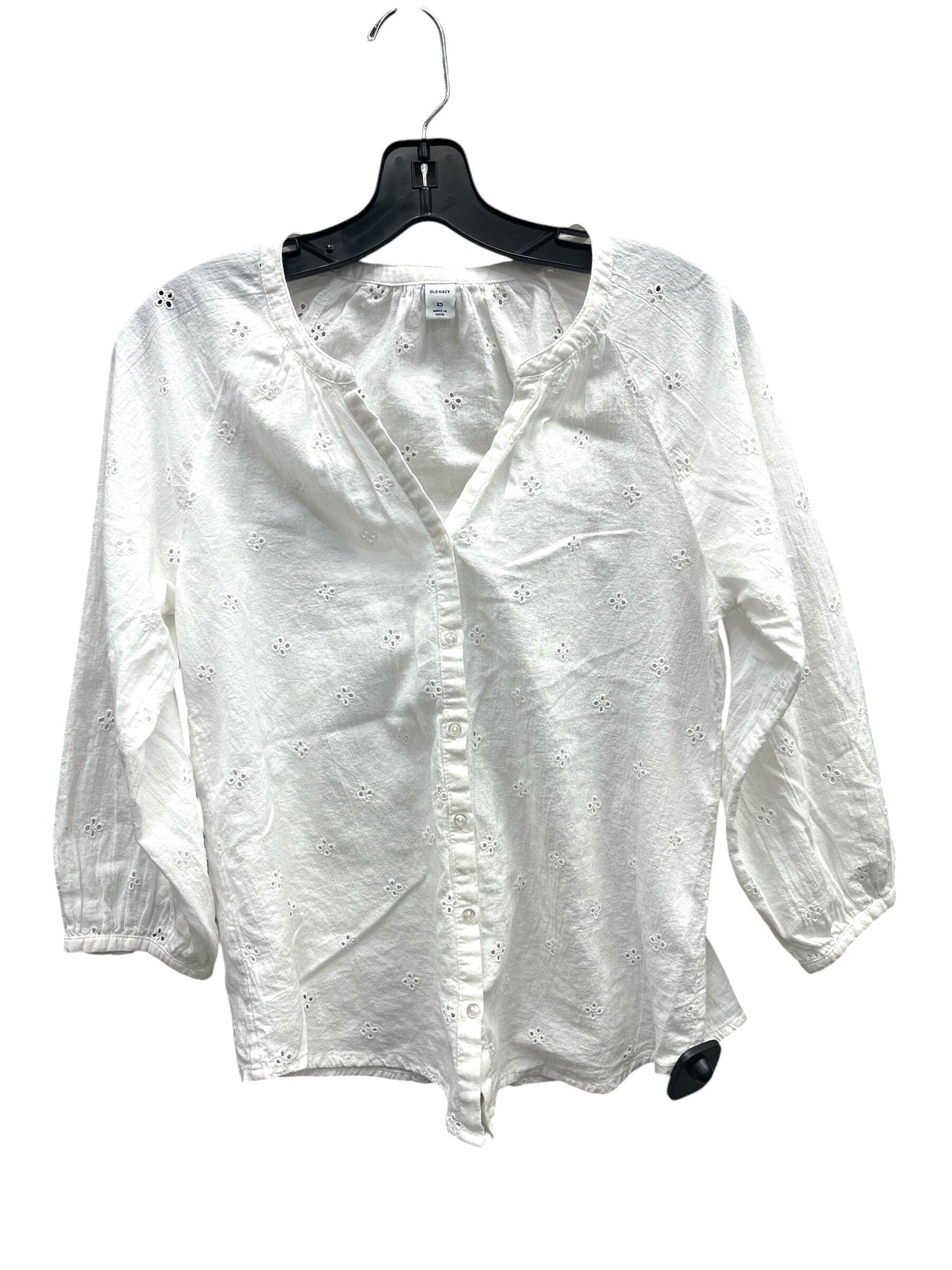 Top 3/4 Sleeve By Old Navy  Size: Xs