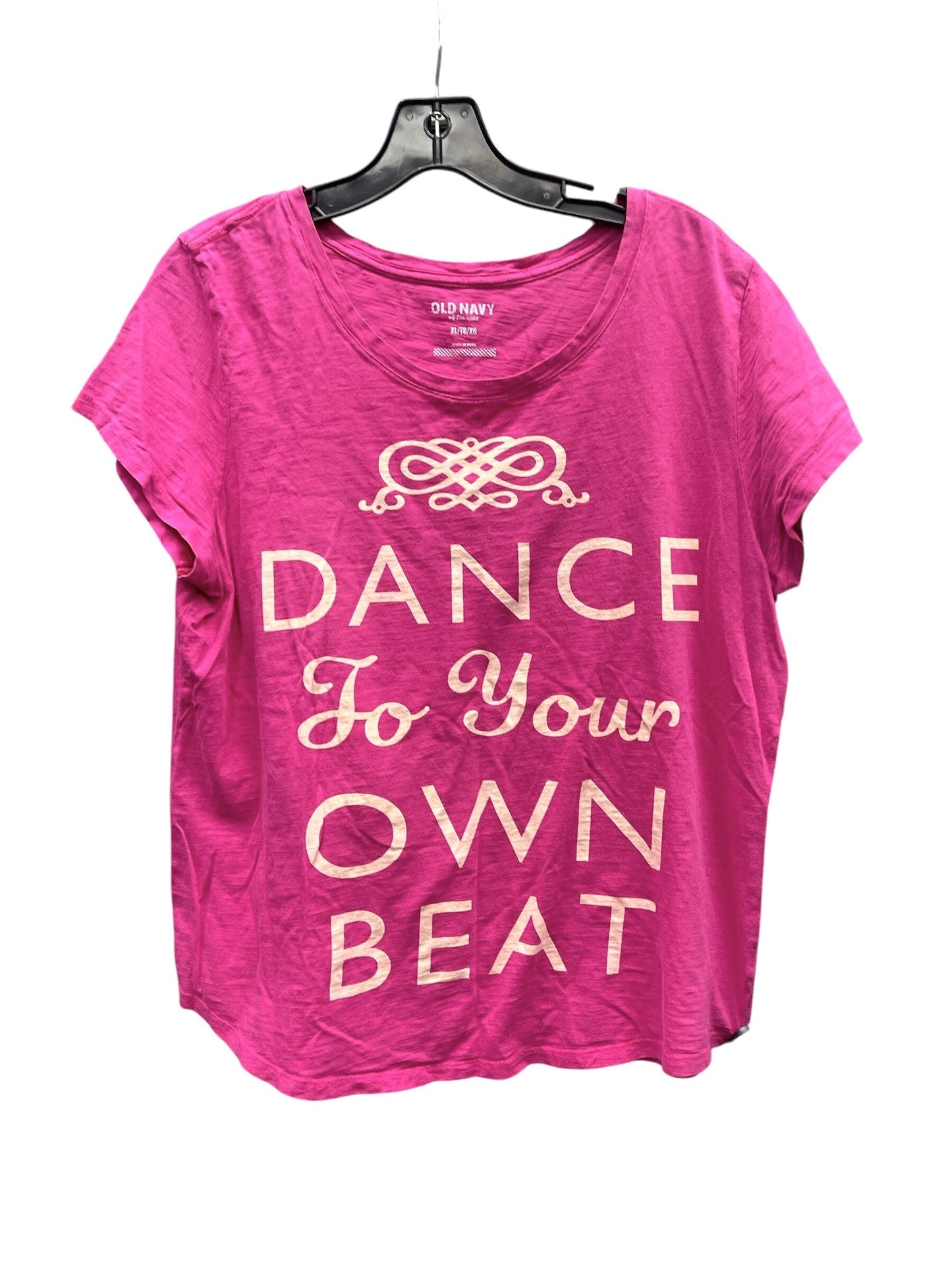 Top Short Sleeve Basic By Old Navy  Size: Xl