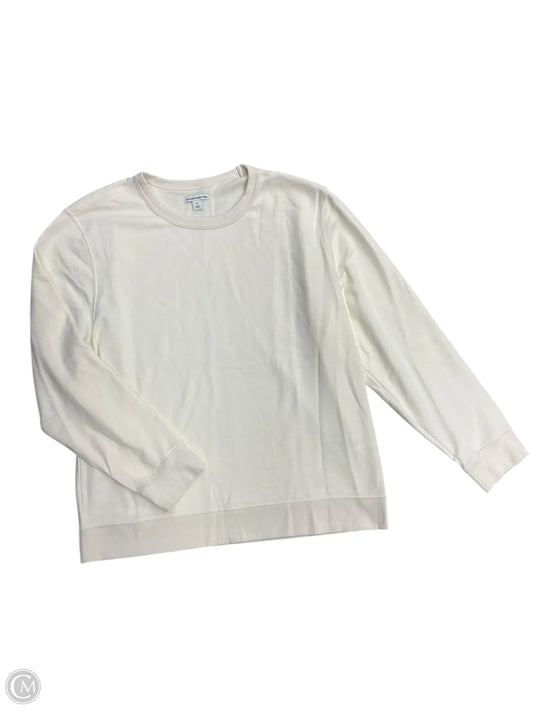 Sweatshirt Crewneck By Amazon Essentials In Cream, Size: Xxl