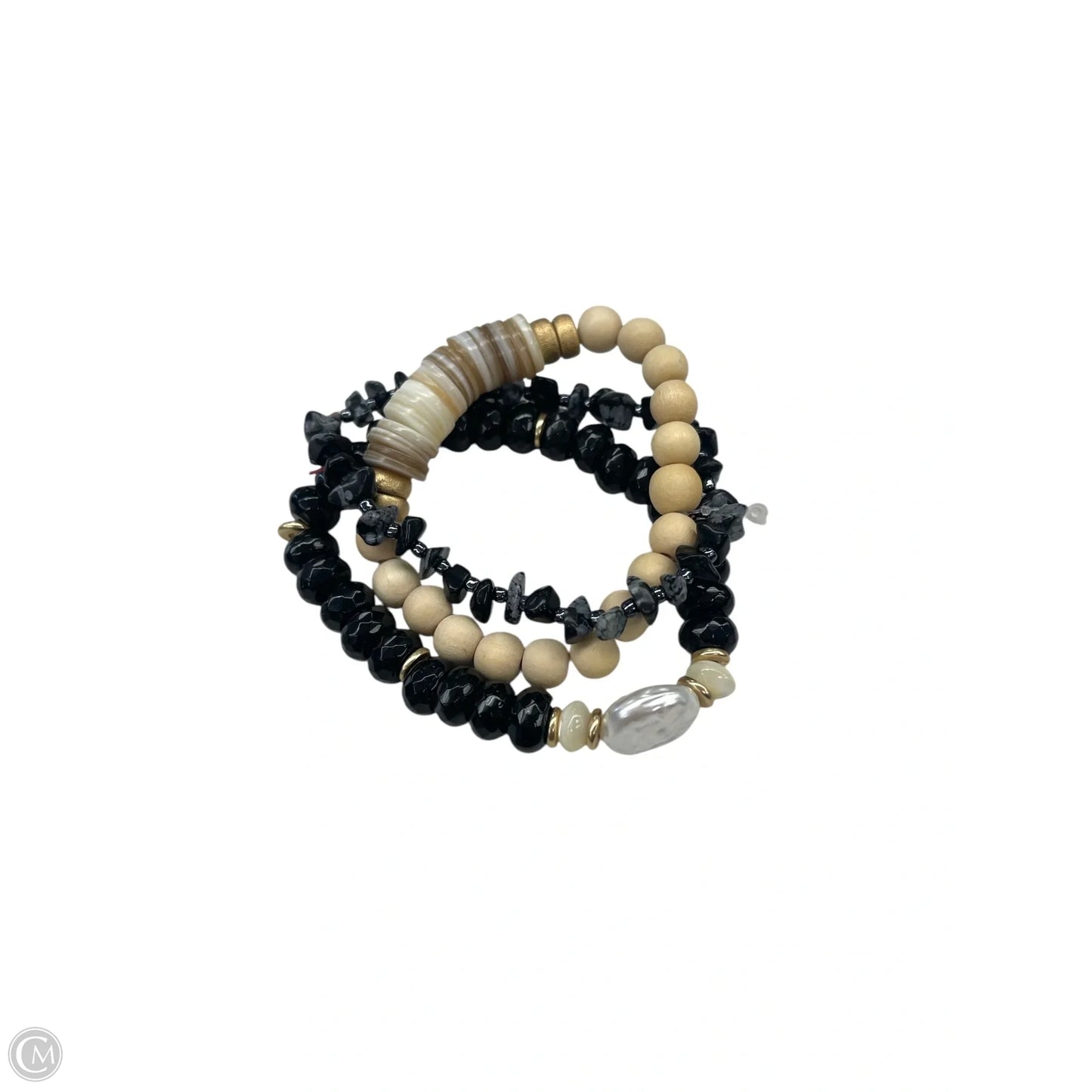 Bracelet Beaded By Clothes Mentor, Size: 03 Piece Set