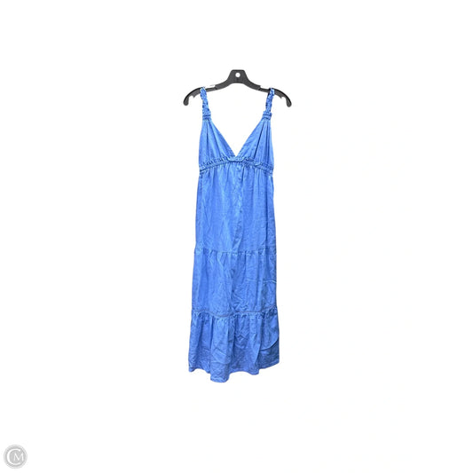 Dress Casual Maxi By Love Tree In Blue, Size: L