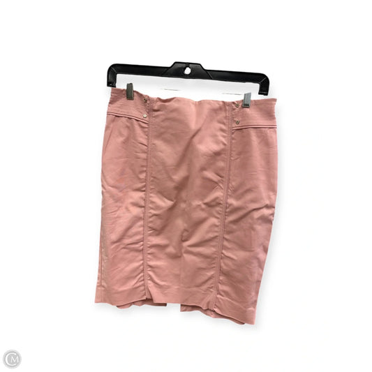 Skirt Midi By White House Black Market In Pink, Size: 8
