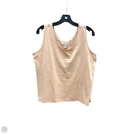 Top Sleeveless By Chicos In Pink, Size: Xl