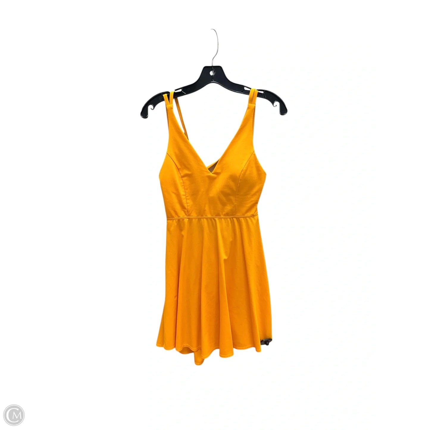 Athletic Dress By Clothes Mentor In Yellow, Size: L