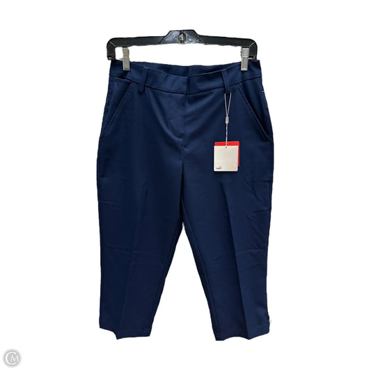 Athletic Capris By Puma In Navy, Size: 4
