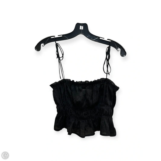 Top Sleeveless By Clothes Mentor In Black, Size: 4