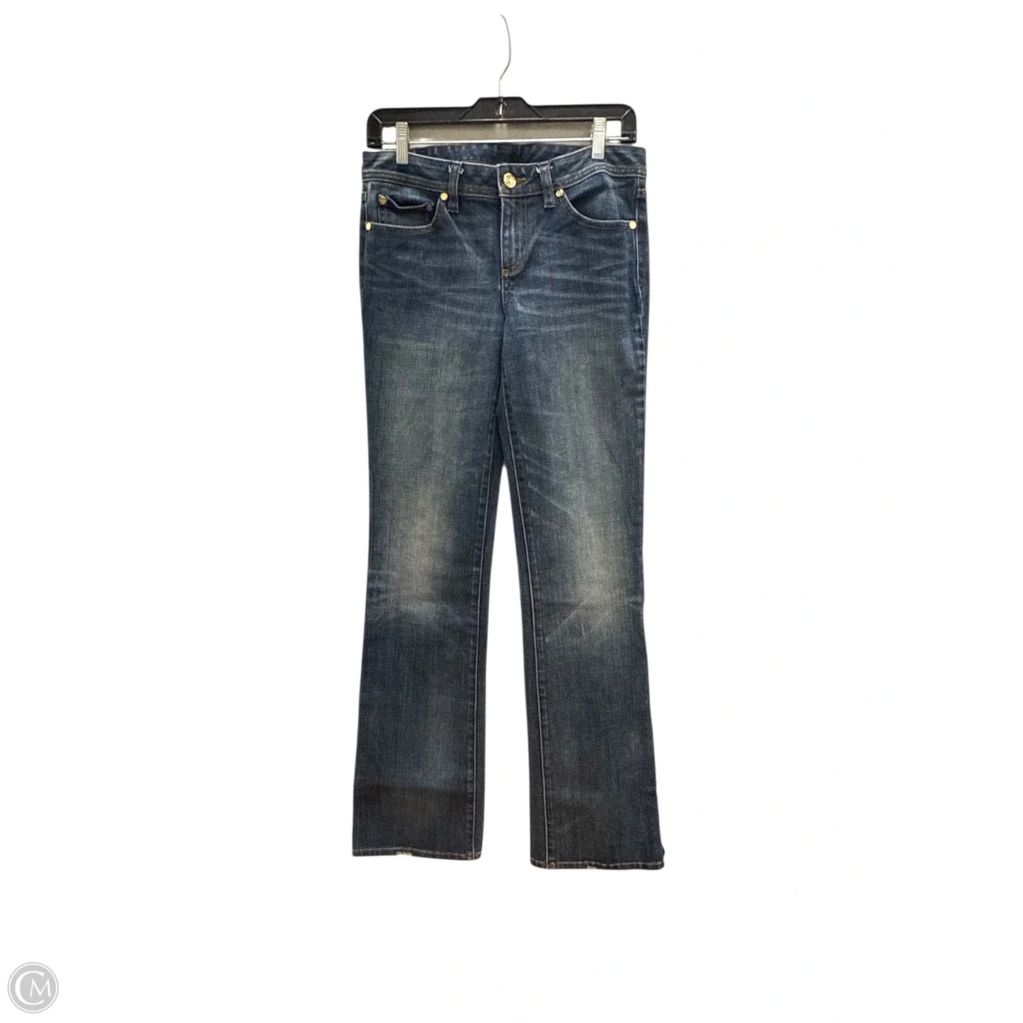 Jeans Designer By Tory Burch In Blue Denim, Size: 28