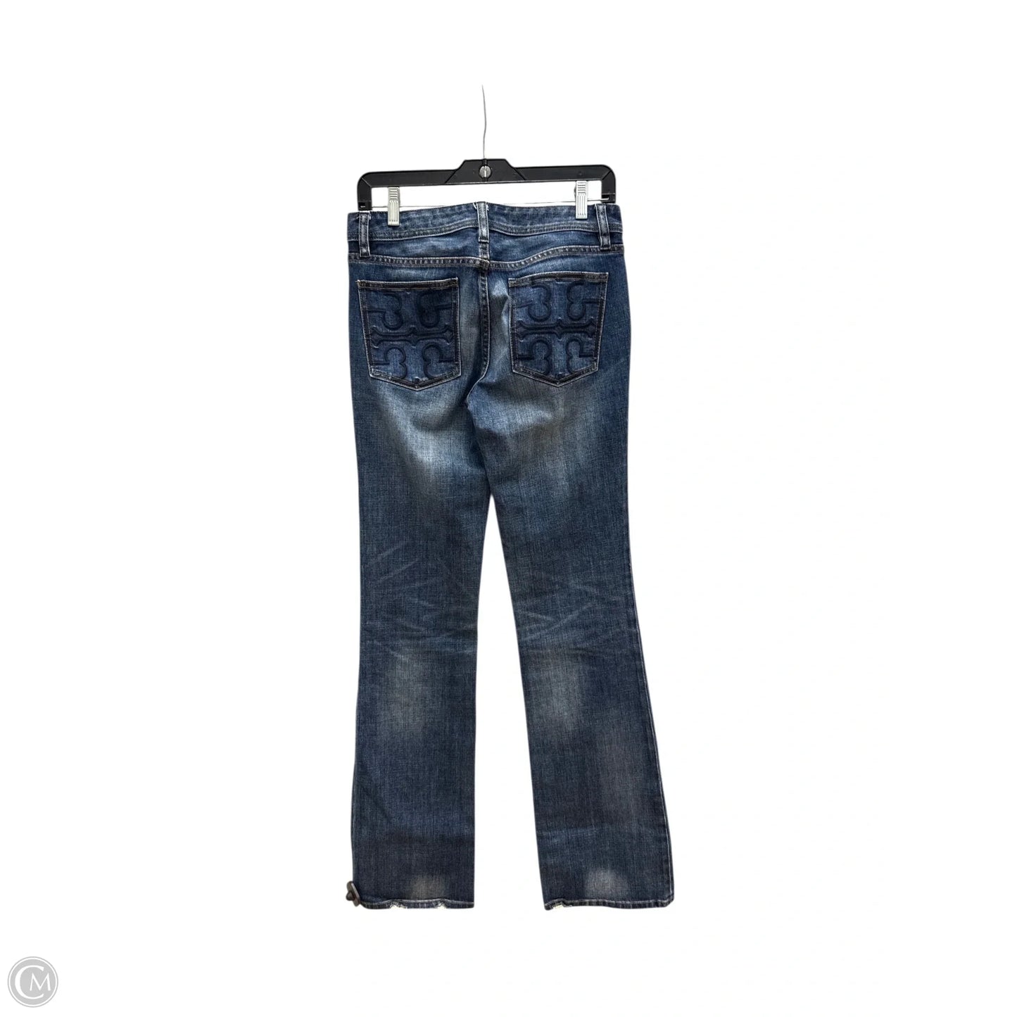 Jeans Designer By Tory Burch In Blue Denim, Size: 28