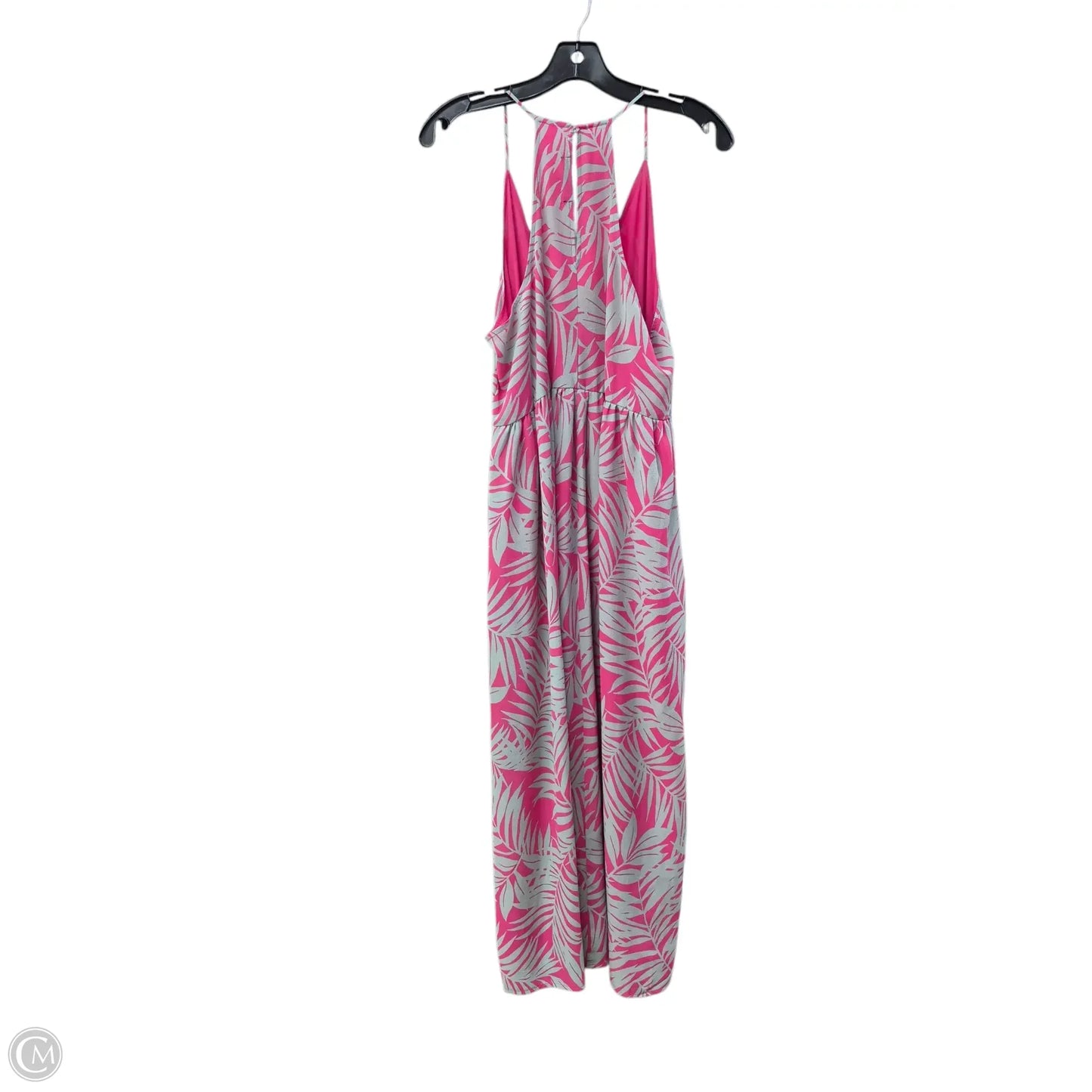 Dress Casual Maxi By Gibson In Grey & Pink, Size: L
