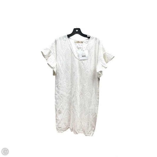 Dress Casual Midi By Marie Oliver In White, Size: M