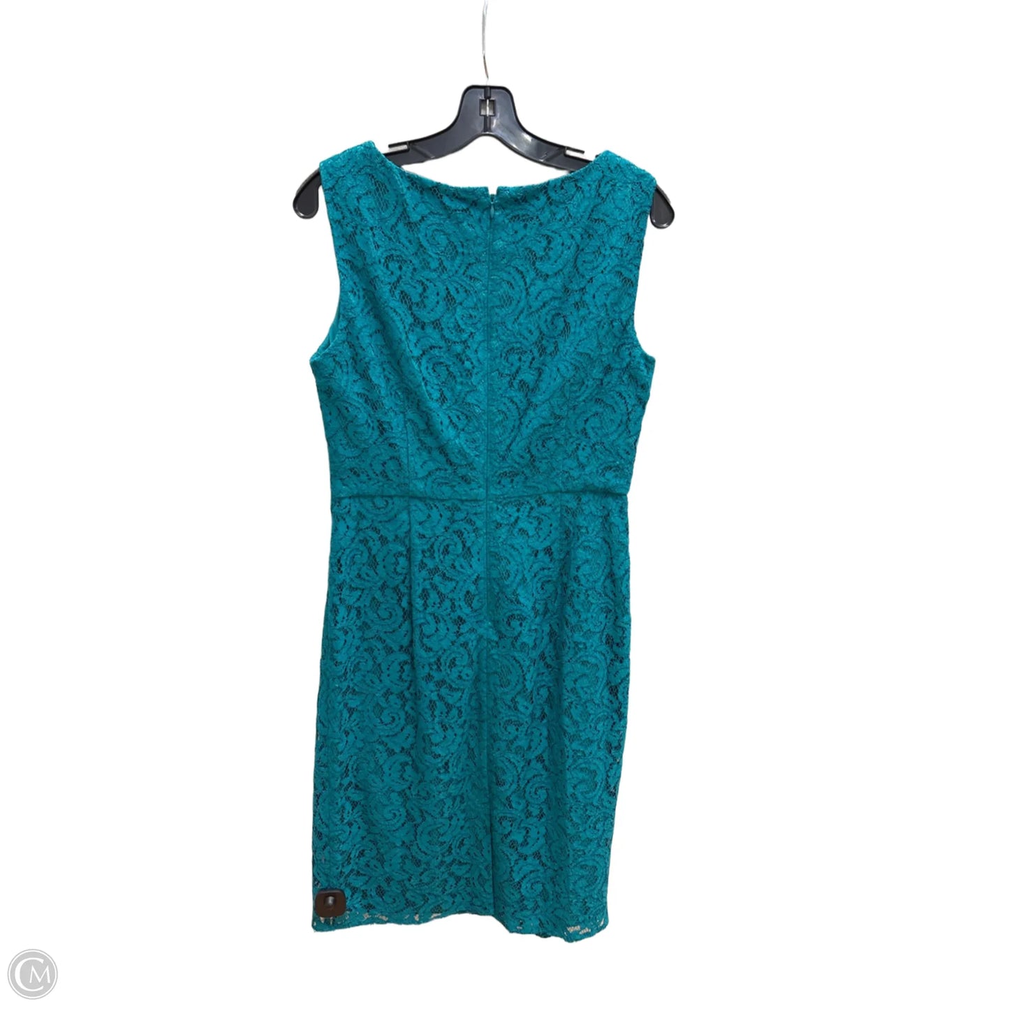 Dress Party Midi By Adrianna Papell In Teal, Size: 10