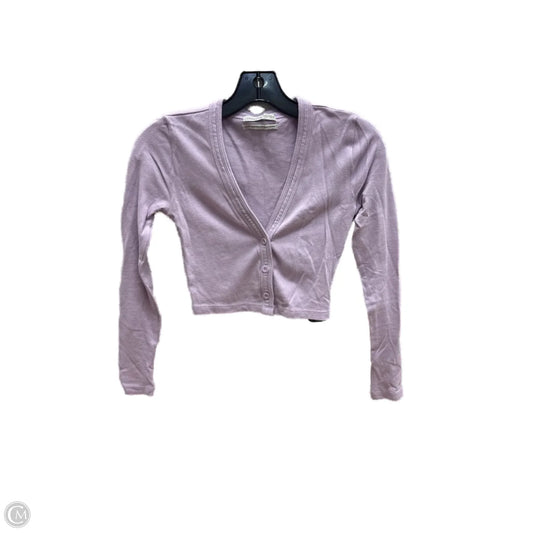 Cardigan By Urban Outfitters In Purple, Size: Xs