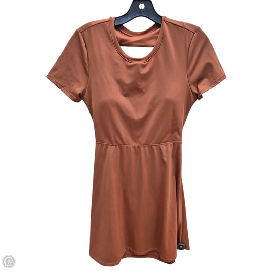 Dress Casual Midi By Clothes Mentor In Orange, Size: M