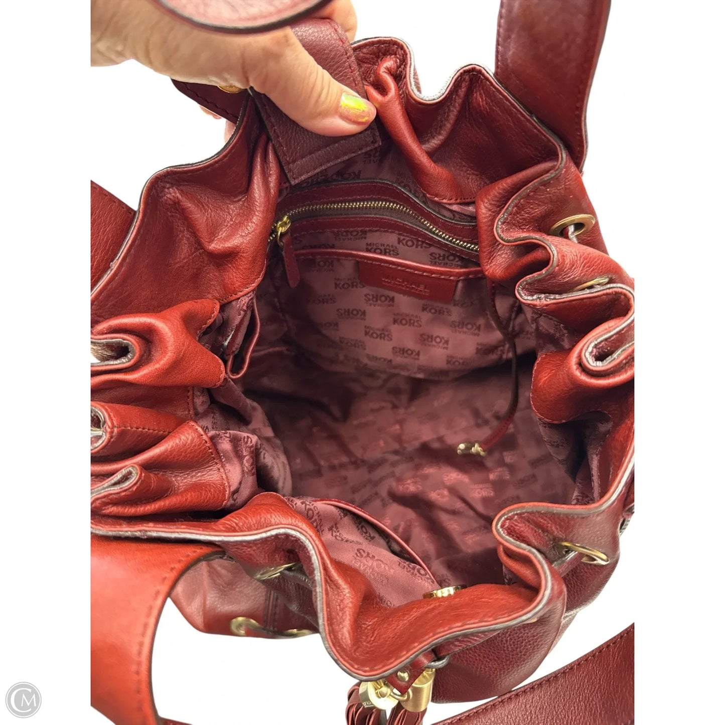 Handbag Designer By Michael Kors, Size: Large