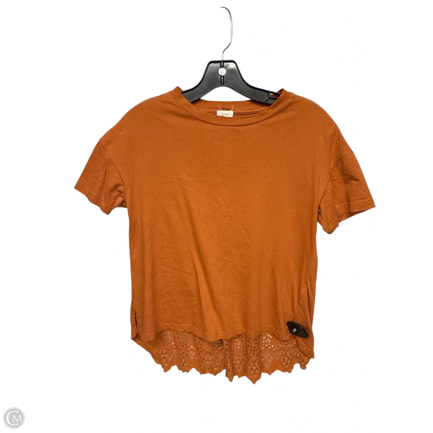 Top Short Sleeve By Tiny In Orange, Size: Xs