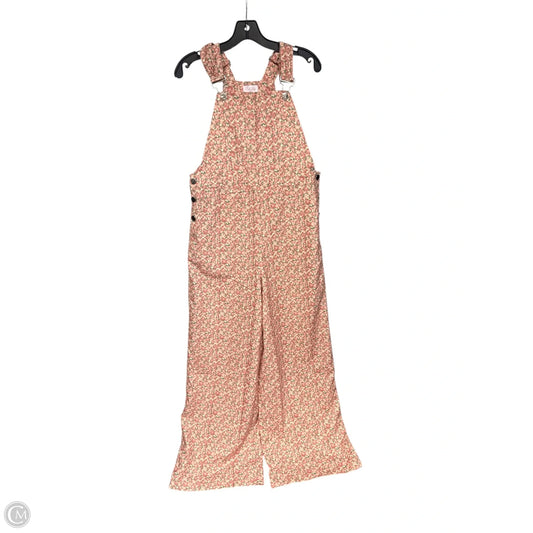 Jumpsuit By Pink Lily In Green & Pink, Size: L
